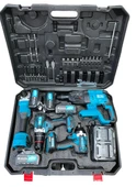 MUR-CELL AKÜLÜ 4 LÜ SET (SPİRAL-SOMUN SÖKME-VİDALAMA-HİLTİ) - 1