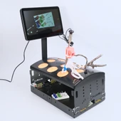 Laparoskopi Eğitim Seti - Monitörlü Pro Set - PraticMed - 1
