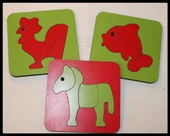 Ahşap Montesorri Puzzle - 1