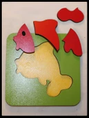 Ahşap Montesorri Puzzle - 4