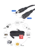 Concord Power Uzatma Kablosu 10 metre AWG23 Kamera, Wifi Kamera, Modem, Kayıt Cihazı 12V DC Uzatma - 5