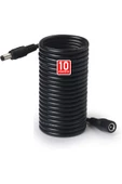 Concord Power Uzatma Kablosu 10 metre AWG23 Kamera, Wifi Kamera, Modem, Kayıt Cihazı 12V DC Uzatma - 1