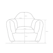 İSİMSİZ ÖZEL ÇOCUK KOLTUĞU 1-6 YAŞ - AÇIK GRİ thumbnail 2