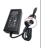24 Volt 3 Amper Yazıcı Scanner (Tarayıcı) AC Adaptör - Şarj Cihazı 4-Pin (24V 3A 72W) - 1