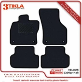Hyundai ix35 2010-2015 Lüks Halı Paspas Siyah - 2