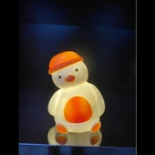 Dekoratif Işıklı Kardan Adam Figürü thumbnail 3