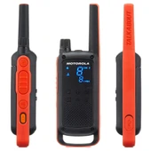 MOTOROLA TLKR-T82 SİYAH PMR EL TELSİZİ 2Lİ PAKET (10 KM) - 2