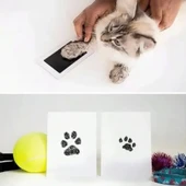 Kedi Köpek Pati İzi Fotoğraf Çerçevesi Seti - 2