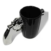 Metalik Silah Tasarımlı Kupa Bardak - 4