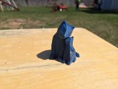 Düşük Poli Sarılan Kediler Masaüstü Dekoratif Süs Eşyası Aksesuar thumbnail 2