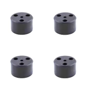 Kapsül 3.7 cm Siyah 4 ADET Mobilya Ayak Yükseltici Baza Ayağı Koltuk Kanepe Altı Puf Ayakları thumbnail 7