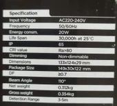Panasonic 20 W Sensörlü Projektör 4000K Nyv00212be1e - 2