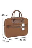 Case Club 2208 Evrak Çantası 15.6 İnç Laptop Bölmeli Omuz Askılı - 3