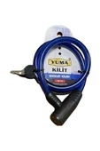 Yuma Ym-733 Mavi 65 Cm Bisiklet Kilidi - 4