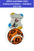 ZETCONCEPT KUMAŞ KAPLAMALI KÖPEK ALIŞTIRMA TOPU (6 CM ÇAP) DAYANIKLI - TENİS TOPU SERTLİĞİNDE thumbnail 1