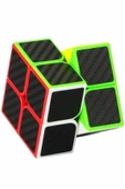 ZETCONCEPT QY 2X2 KARBON FIBER PROFESYONEL SPEED CUBE  -RUBIK 2X2 ZEKA SABIR KÜPÜ - 2