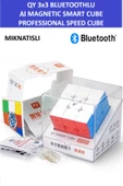 ZETCONCEPT Qy Aı Bluetooth Smart Cube 3x3 Mıknatıslı Manyetik Yapay Zekalı Zeka Küpü - Profesyonel Speed Cube - 1