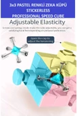 ZETCONCEPT 2 Adet 3x3  Zeka Sabır Küpü Neon Ve Pastel Renkli Profesyonel Speed Cube - 4