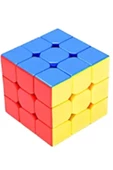 ZETCONCEPT 3x3 Profesyonel Neon Renkli Speed Cube Zeka Sabır Küpü - 1