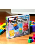 ZETCONCEPT REDKA WOODEN CUBE BLOCKS - EĞİTİCİ AHSAP KÜP BLOKLARI OYUNU- - 1