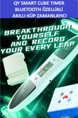 ZETCONCEPT QY Bluetoothlu Akıllı Zeka Küpü Zamanlayıcı - Qy Smart Speed Cube Timer - Sabır Küpü Kronometresi - 5