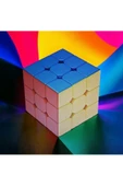 ZETCONCEPT 3x3 Profesyonel Kutulu Neon Speed Cube Zeka Sabır Küpü - 4
