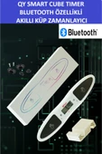 ZETCONCEPT QY Bluetoothlu Akıllı Zeka Küpü Zamanlayıcı - Qy Smart Speed Cube Timer - Sabır Küpü Kronometresi - 4