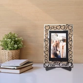 Veraart Kişiye Özel Işıklı Fotoğraf Çerçevesi Sevgililer Günü Hediyesi - 7