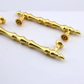 Nilay Mat Altın Metal Kulp 96 mm -9.6 cm Mobilya Çekmece Mutfak Dolabı Dolap Kulpları Kulbu Kulpu thumbnail 7