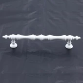 Nilay Beyaz Metal Kulp 96 mm -9.6 cm Mobilya Çekmece Mutfak Dolabı Dolap Kulpları Kulbu Kulpu Beyaz thumbnail 6