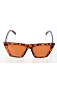 Leopar Çerçeve Cat Eye Kadın Güneş Gözlüğü - 1