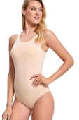 Elit Life Geniş Askılı Kadın Dikişsiz Çıtçıtlı Slip Body Ten 878 - 4
