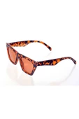 Leopar Çerçeve Cat Eye Kadın Güneş Gözlüğü - 2