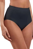 Elite Lite Kadın Yüksek Bel Dikişsiz İz Yapmaz Slip Külot Siyah 811 thumbnail 1