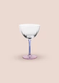 The Mia Ayaklı Cam Dondurma Kasesi Mavi Pembe 240 ml - 4