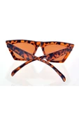 Leopar Çerçeve Cat Eye Kadın Güneş Gözlüğü - 3