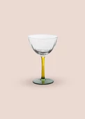 The Mia Ayaklı Cam Dondurma Kasesi Sarı Yeşil 240 ml - 4