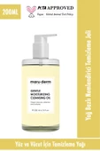 Maru.Derm Maruderm Yağ Bazlı Temizleyici 200 ml - Yüz Ve Vücut Için Temizleme Yağı 200 ml - 1