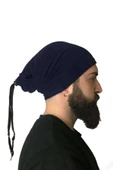 Polar Unisex İpli Bere ve Boyunluk Lacivert - 1