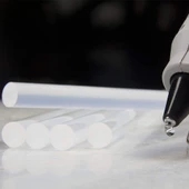 WellHise Şeffaf Kalın Silikon 1 Kg. Paket 48 Adet 11 mm. 22cm. - 4