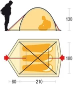 Ferrino Kalahari 3 Çadır - 4