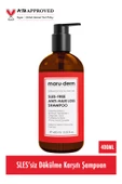 Maru.Derm Saç Dökülme Karşıtı Sülfatsız Şampuan 400 ML | Tüm Saç Tipleri | Sülfatsız, Tuzsuz, Vegan Şampuan - 3