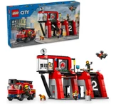 Lego City İtfaiye Kamyonlu İtfaiye Merkezi 60414 thumbnail 1