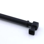Talas 224 mm Düz SİYAH Metal Kulp Mobilya Çekmece Mutfak Dolabı Dolap Kulpları Kulb 22.4 cm - 6