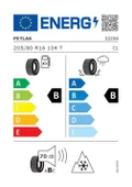 Petlas 205/80 R16 TL 104T REINF. EXPLERO WINTER W671 Suv Kış Lastiği (Üretim Tarihi:2024) - 2