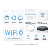 Tp-link Deco X50-PoE(2-pack)AX3000 ev-fi  6 Sistem SİSTEMİ - 3