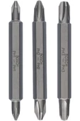 Bosch Ph1/2/3*60 Mm 3'lü Çift Taraflı Vidalama Ucu - 2607001748 - 1