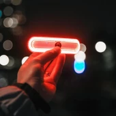 Overade OxiLum ön ve arka uyumlu kask feneri - 5