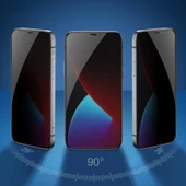 Apple iPhone 14 Pro Redclick Kolay Uygulama Aparatlı 5D Magic Privacy Glass Hayalet Cam Ekran Koruyucu - 5