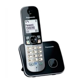 PANASONIC KX-TG6811 TELSIZ TELEFON Siyah 18 Saat Konusma, 170 Saat Bekleme, 120 Kisilik Rehber - 2